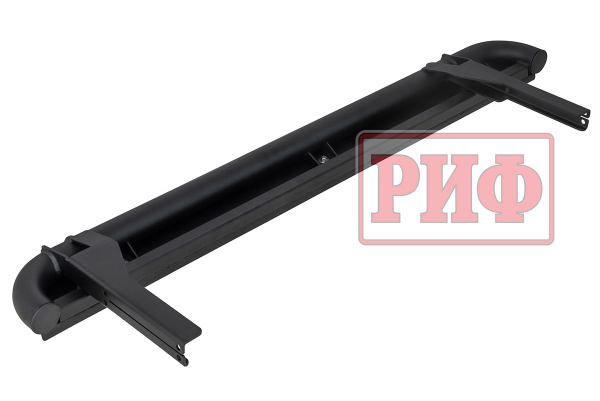 Пороги РИФ силовые ВАЗ Нива черные