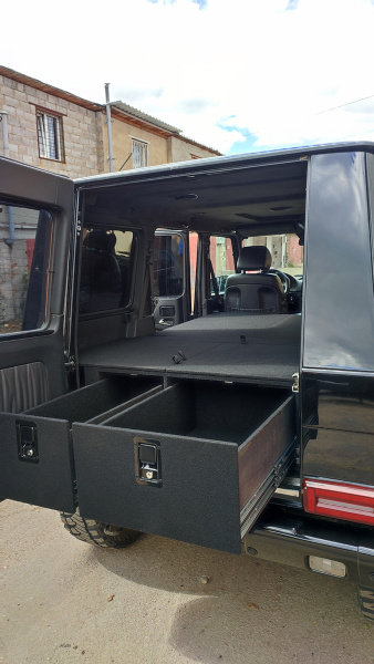 Органайзер для Mercedes-Benz G-Class (2 выдвижных ящика)