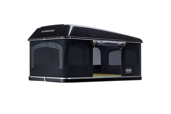 Палатка на крышу автомобиля AUTOHOME MAGGIOLINA GRAND TOUR SMALL 360 BLACK STORM, чёрный тент