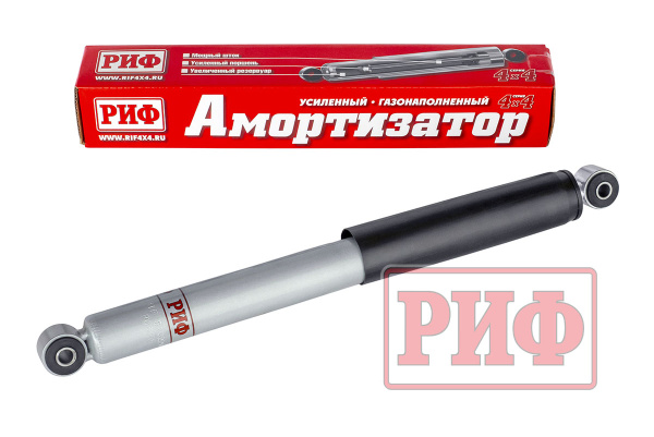 Амортизатор усиленный РИФ задний газовый Suzuki Jimny лифт 50 мм