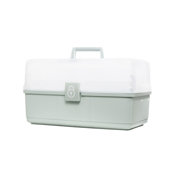 Ящик для инструмента IRIS KIT BOX 40 серо-зелёный