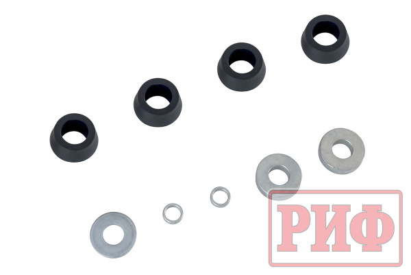 Амортизатор усиленный РИФ "Арктика" передний для ГАЗ Соболь 2018+ штатный и лифт 0-30 мм