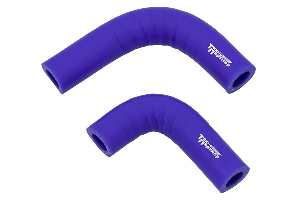 Патрубки печки ВАЗ 2121 Нива (к-т 2 шт) силикон армированный