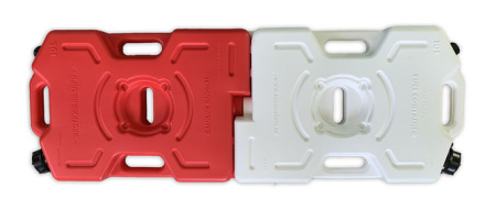 Канистра модульная Экстрим "Квадро" 10 л белая