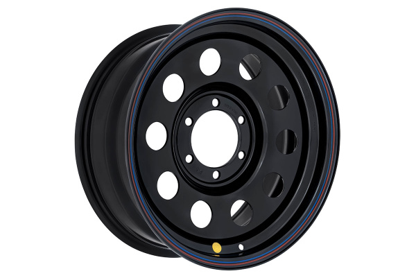 Диск усиленный Тойота Ниссан стальной черный 6x139,7 8xR17 d110 ET+15 Диск усиленный Тойота Ниссан стальной черный 6x139,7 8xR17 d110 ET+15