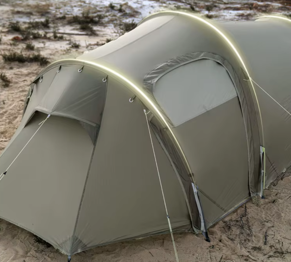 Палатка Naturehike Opalus Si 3-местная, алюминиевый каркас, темно-зеленая