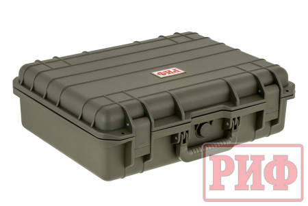 Кейс защитный ударопрочный РИФ 515х415х165 мм IP67, цвет Хаки