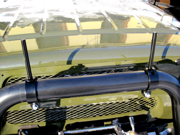 Комплект кронштейнов на кенгурин РИФ для намотки троса (D51) Комплект кронштейнов на кенгурин РИФ для намотки троса (D51)