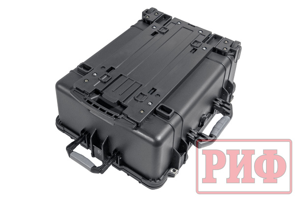 Кейс защитный ударопрочный РИФ 560х455х265 мм на колесах с телескопической ручкой Кейс защитный ударопрочный РИФ 560х455х265 мм на колесах с телескопической ручкой