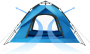 Палатка Naturehike 3-местная, быстросборная, синяя