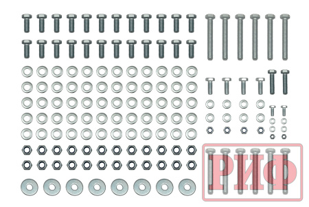 Пороги РИФ силовые для ГАЗ Соболь NN
