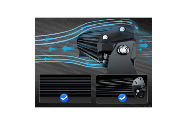 Фара комбинированного света AURORA 508 мм 200W LED