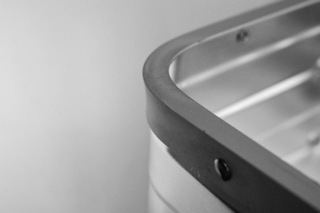 Ящик алюминиевый РИФ с замком 585х385х262 мм (ДхШхВ)