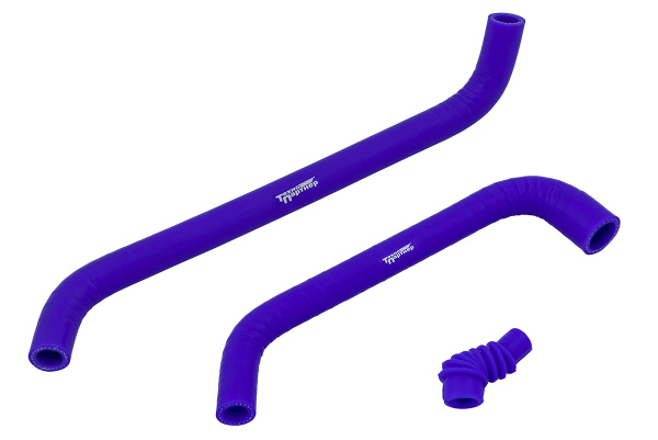 Патрубки регулятора холостого хода дв.ЗМЗ-405 (3 шт) силикон армир.