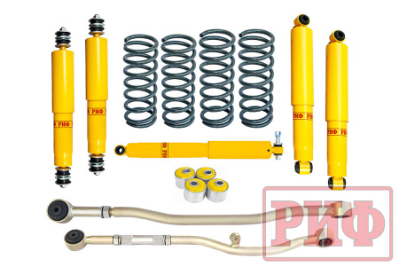 Лифт-комплект РИФ Nissan Patrol Y61 2000+ лифт 50 мм средний (левый руль)