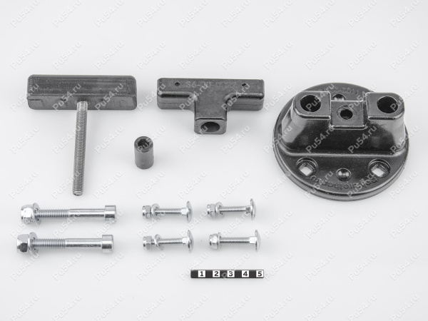 Крепление для экспедиционной канистры “Т-зажим Универсальное”, нержавеющие метизы