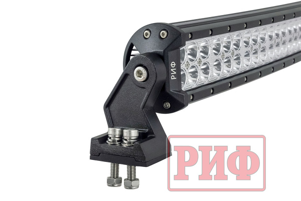Светодиодная фара дальнего света РИФ 788 мм 198W LED (изогнутая)