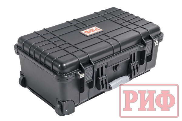 Кейс защитный ударопрочный РИФ 559х351х229 мм на колесах с телескопической ручкой Кейс защитный ударопрочный РИФ 559х351х229 мм на колесах с телескопической ручкой
