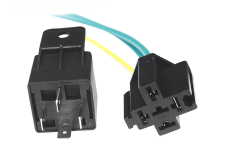 Реле с колодкой 12В 40A