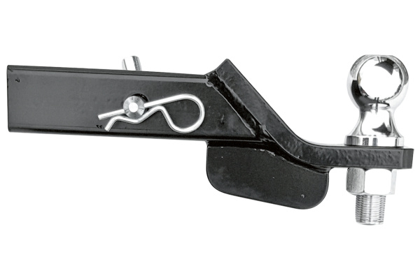 Переходник для установки фаркопа РИФ + шар тип E + палец (занижение 2" - 50 мм)