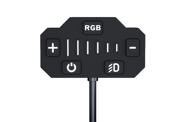 Фара комбинированного света AURORA 762 мм 372W LED (серия RGB)