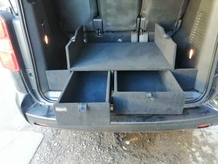 Органайзер в багажник "Тайга" для Peugeot Traveller Long