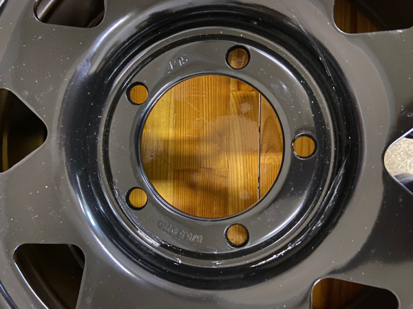 3 Диск усиленный УАЗ стальной черный 5x139,7 7xR16 d110 ET+15 (треуг. мелк.) (уценка)