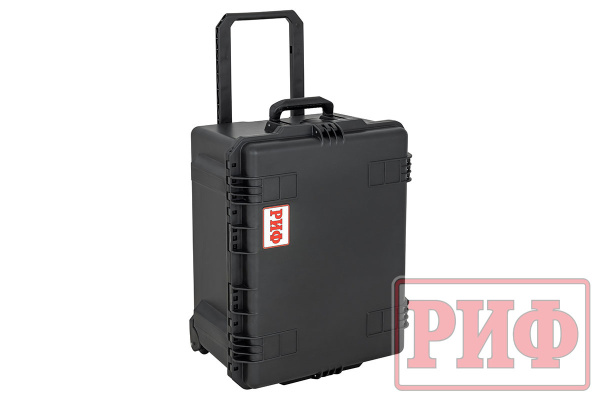 Кейс защитный ударопрочный РИФ 625x500x366  мм на колесах с телескопической ручкой Кейс защитный ударопрочный РИФ 625x500x366  мм на колесах с телескопической ручкой