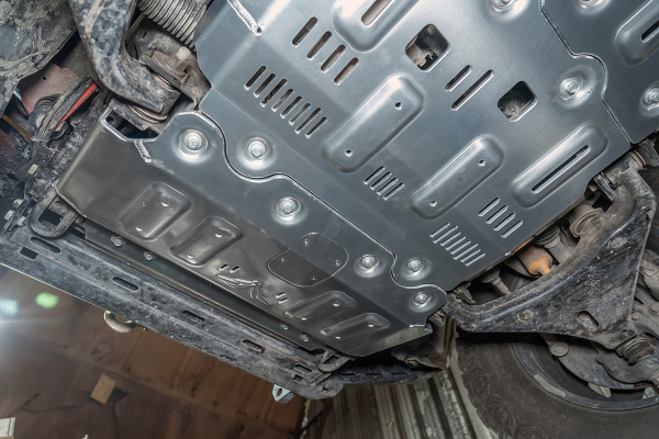 Защита Falcon радиатора, картера, РК, КПП для Toyota Land Cruiser Prado 150TX, бенз., алюм. 8 мм