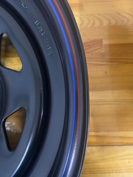 2 Диск усиленный Мерседес стальной черный 5х130 8xR16 ET+20 (уценка)