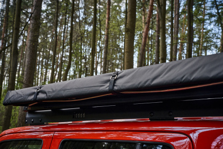 Маркиза автомобильная РИФ 2,5х2,5 м, черная