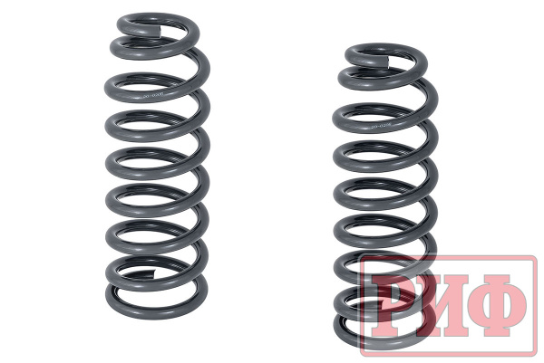 Пружины РИФ передние усиленные штатные SsangYong Rexton 3 мост и XVT (после 2012 г), +50 кг