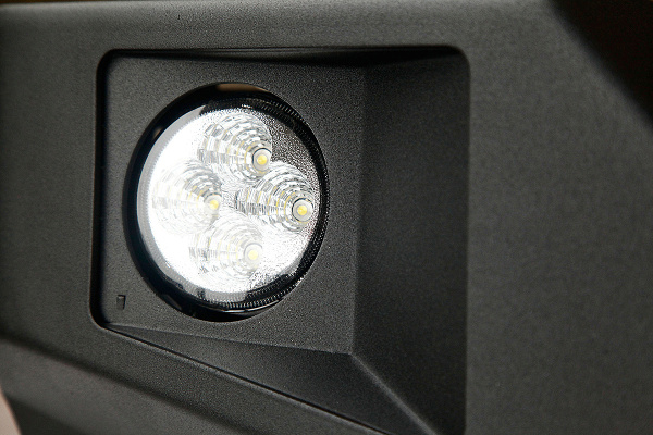 Бампер РИФ силовой передний Jeep Wrangler JK 2007-2018 с доп. фарами, без защитной дуги