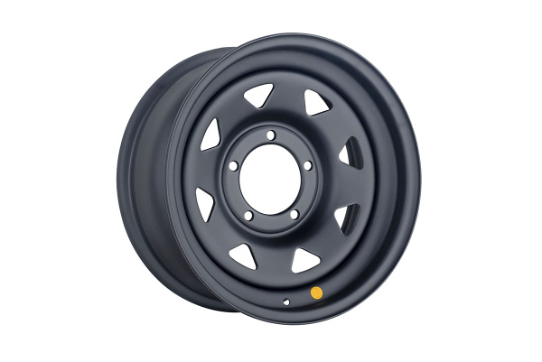 Диск усиленный УАЗ стальной черный 5x139,7 7xR16 d110 ET0 (треуг. мелкий)