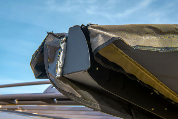 Маркиза автомобильная РИФ безопорная, веерная 2,3х2 м (левая)