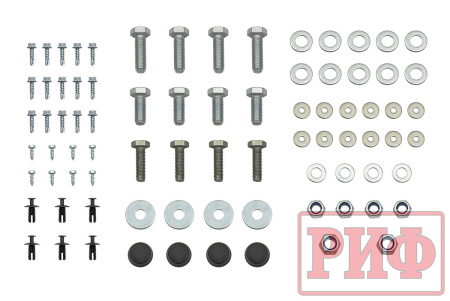 Бампер РИФ силовой передний Jeep Wrangler JL 2018+ под штатные фары, без защитной дуги (для а/м с низкими перед. крыльями)