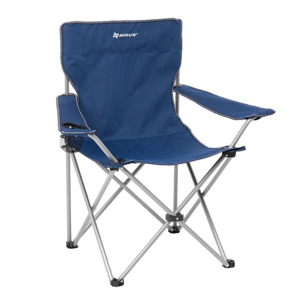Кресло NISUS складное, 100 кг. синее