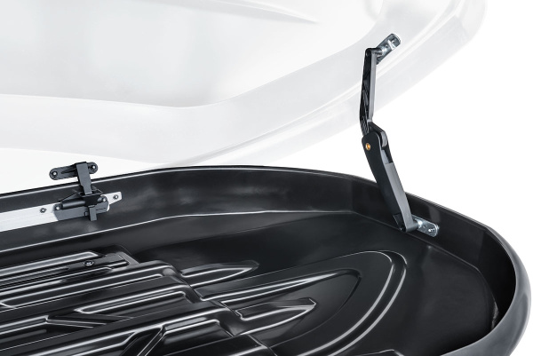 Бокс автомобильный на крышу Pentair RESORT 480L белый глянец, двусторонний