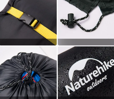Мешок компрессионный Naturehike, черный, размер S