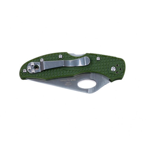 Нож складной "Firebird by Ganzo" с клипсой, длина клинка 75 мм, сталь 440С, зелёный