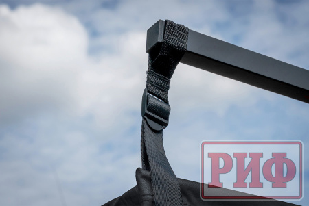 Маркиза-душ РИФ 100х180 см, черная