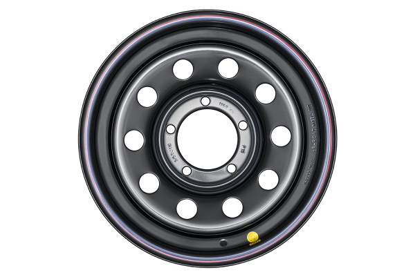 Диск усиленный УАЗ стальной черный 5x139,7 7xR16 d110 ET-3