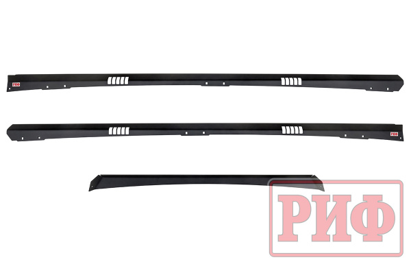 Багажник экспедиционный (платформа) алюминиевый РИФ 1150x2080 мм для Mitsubishi Pajero IV (с крепежом)