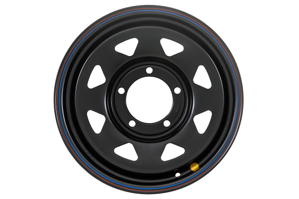 Диск усиленный УАЗ стальной черный 5x139,7 7xR16 d110 ET+35 (треуг. мелкий)