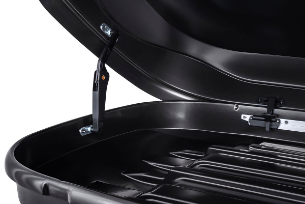 Бокс автомобильный на крышу Pentair RESORT 450L черный глянец, двусторонний