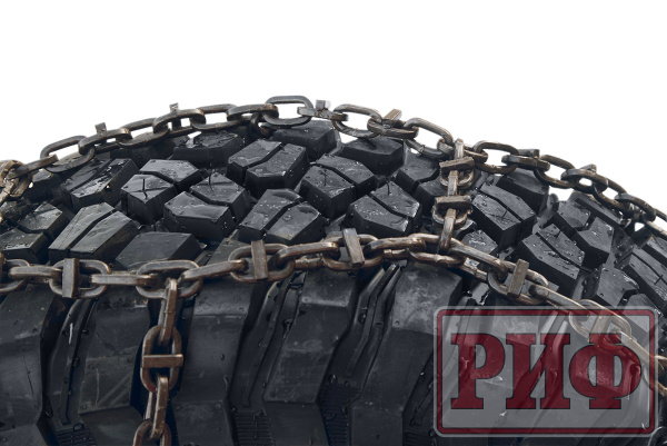 Цепи противоскольжения РИФ Фронтальный погрузчик "соты" 21 мм, 14x17.5 (1 шт. в упак.)