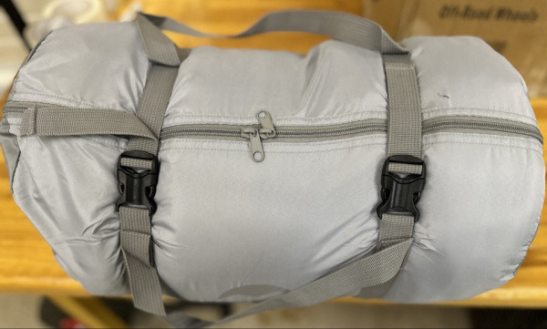 Мешок спальный Naturehike Oval PS300, 220х95 см, (правый) (ТК: +4C), серый (уценка)