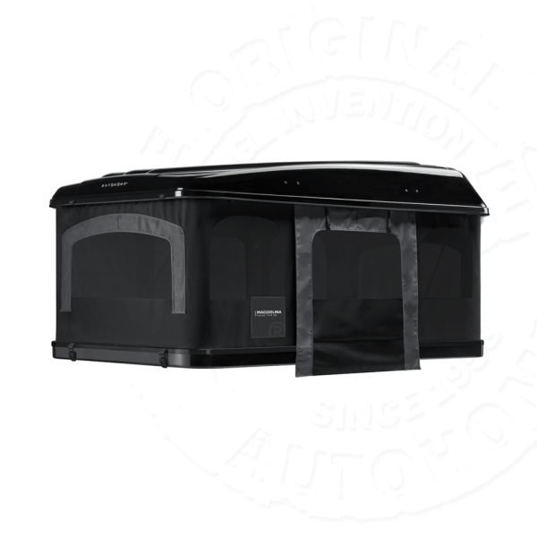 1 Палатка на крышу автомобиля AUTOHOME MAGGIOLINA GRAND TOUR LARGE 360 BLACK STORM, чёрный тент