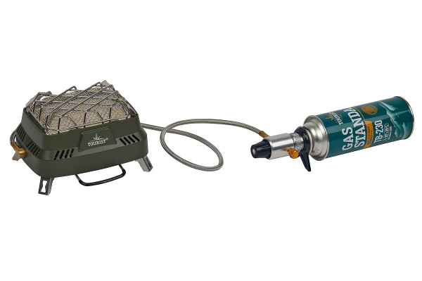 Обогреватель газовый TOURIST BOBR портативный, с функцией плиты