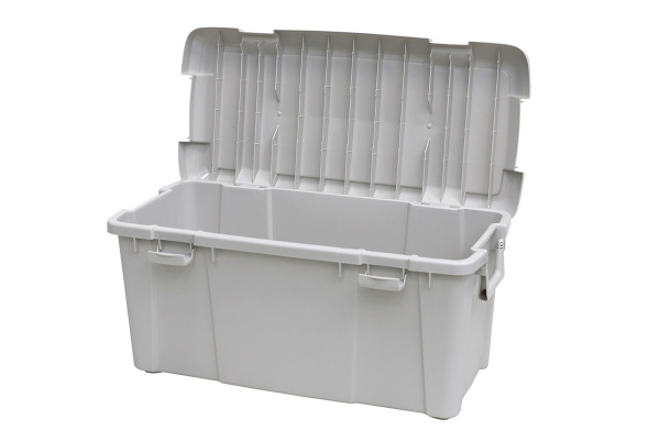 Ящик экспедиционный IRIS HD BOX SOLID CONTAINER SC800D серый, 64 литра 80x38x38 см.
